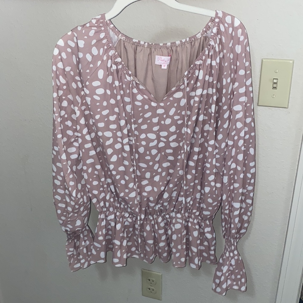 Pink Lily Blouse - Picture 6 of 6